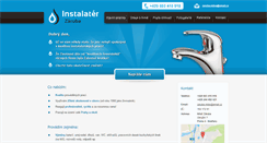 Desktop Screenshot of instalater-praha.eu