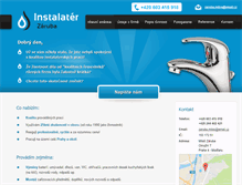 Tablet Screenshot of instalater-praha.eu